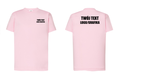 T-shirt dziecięcy różowy.png