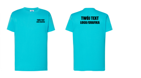 T-shirt dziecięcy turkusowa.png