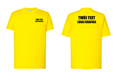 T-shirt dziecięcy żółta.png