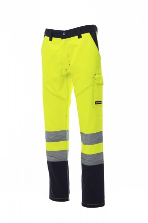 Spodnie męskie BHP CHARTER żółte czarne.jpg