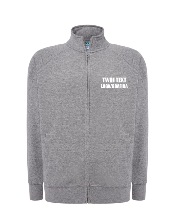 JHK FULL ZIP SWEATSHIRT szary melanż.png