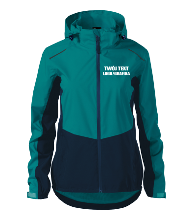 kurtka damska Rainbow szmaragdowy.png