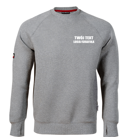 bluza męska VERTEX ciemnoszary melanż.png