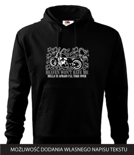 Przejdź do produktu Bluza z kapturem  Męska Heaven/Hell