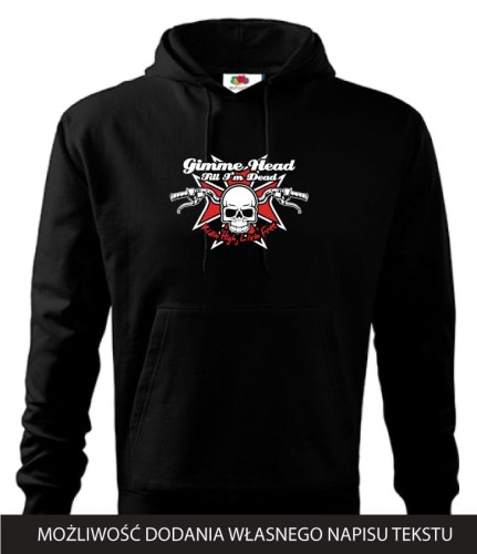 Przejdź do produktu Bluza z kapturem  Męska Gimme Head