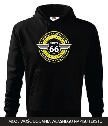 Przejdź do produktu Bluza z kapturem  Męska Route 66