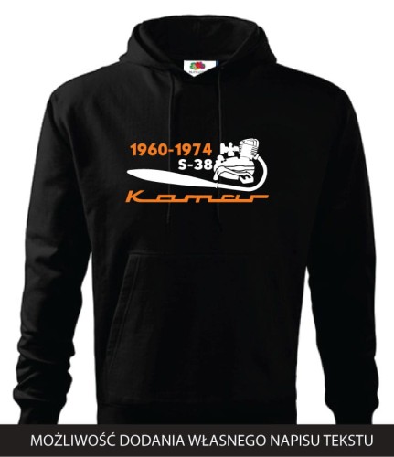 Przejdź do produktu Bluza z kapturem  Męska Komar S-38