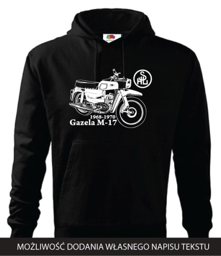Przejdź do produktu Bluza z kapturem  Męska Gazela M-17