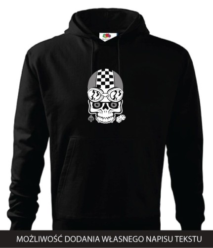 Przejdź do produktu Bluza z kapturem  Męska Skull