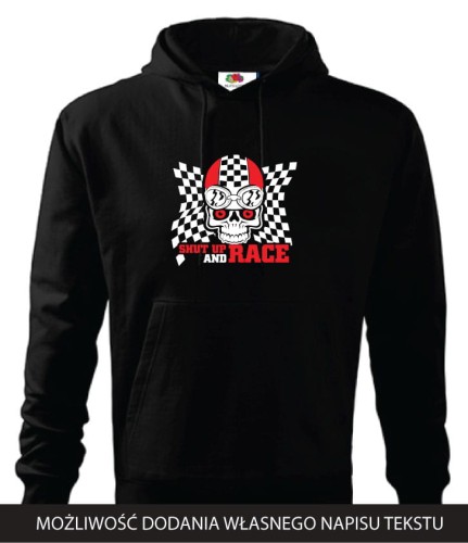 Przejdź do produktu Bluza z kapturem  Męska Shut Up And Race